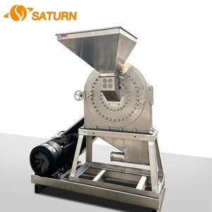 Polverizzatore Elettrico di Precisione <span class=keywords><strong>Saturn</strong></span> in Acciaio Inox Universale con Motore e Setaccio per Lavorazione Alimenti, Macinatore con Dimensione delle Particelle Regolabile - Product Image 1