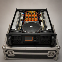 Amplificateur de puissance professionnel classe TD 2 canaux 2x3000W, amplificateur stéréo haute efficacité pour caisson de basses, concert en plein air