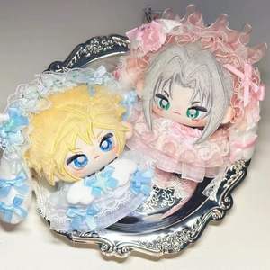 Anime Final Fantasy 7 Claude Safiros attributo 10cm bambola di cotone stella marina Unisex peluche ricamato tecniche accessori per feste - Product Image 2