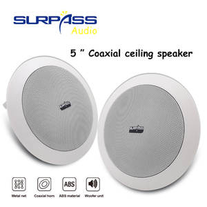 Altavoz de Techo Pasivo SURPASS SP-CR520 de Fácil Instalación, Altavoz de Techo <span class=keywords><strong>HiFi</strong></span> de 5 Pulgadas y 8 Ohmios con Buena Calidad de Sonido - Product Image 3