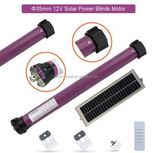 Nouveau moteur tubulaire à énergie <span class=keywords><strong>solaire</strong></span> pour stores volets <span class=keywords><strong>avec</strong></span> chargeur <span class=keywords><strong>de</strong></span> <span class=keywords><strong>panneau</strong></span> <span class=keywords><strong>solaire</strong></span> - Product Image 2