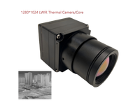 Module de caméra d'imagerie thermique infrarouge à détecteur VOx non refroidi LWIR 1280*1024 Objectifs de caméra 35 50 75 100 120 150 230 mm Vision nocturne