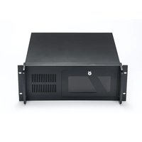 Kotak Aluminium baja pabrik 4U 9U 12U rak server AI kabinet jaringan GPU sasis komputer industri rak IPC sasis komputer