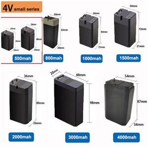 מכירה ישירה במפעל מיני נטענת 4v1ah 4v2.0ah 4v1.5ah 4v0.9ah 4v700mah 4v800mah סוללת עופרת חומצת עופרת - Product Image 2