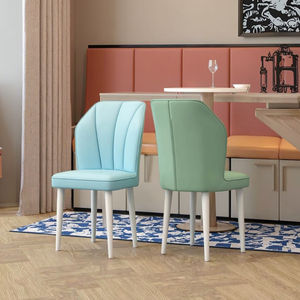 Kem phong cách ăn uống ghế mềm đệm phân đơn giản sang trọng giải trí nhà hàng tựa lưng cho Trang chủ trang điểm Internet người nổi tiếng - Product Image 4