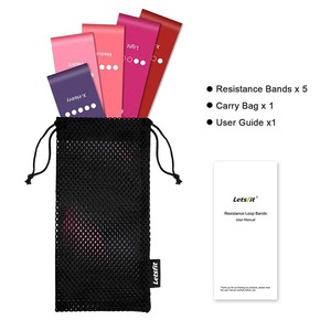 100% Latex Tự Nhiên 16 Chiếc Chất Lượng Tuyệt Vời Latex Tập Thể Dục Resistance Bands - Product Image 5