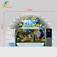 Skyfun MR AR VR Simulateur de réalité virtuelle mixte HOLO JURASSIC MR Casque pour enfants Jeu multijoueur intérieur Parcs à thème