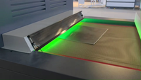 Machine d'impression à plat UV pour transfert d'adhésifs et sérigraphie, imprimante à froid pour l'estampage de boîtes en carton, papier, PVC et cuir