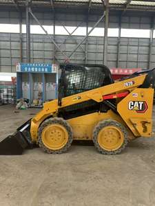 Mesin penggerak roda Mini CAT 262D bekas asli Jepang pemuat roda selip ulat pengangkut - Product Image 3