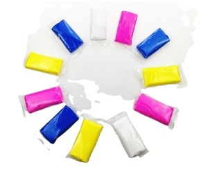 ดินน้ำมันสำหรับเด็กแบบทำเอง ปลอดสารพิษ แห้งเร็ว 12 สีให้เลือก - ดินปั้นและสไลม์สำหรับคอสเพลย์ - Product Image 2