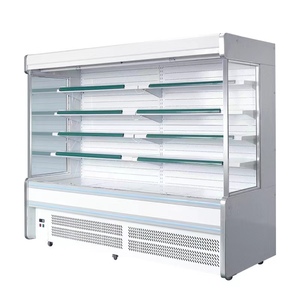 Réfrigérateur en arc de supermarché, équipement extérieur, réfrigération, pour fruits et légumes, à vendre - Product Image 6