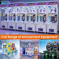 Lucky Coin Operated Game Claw Machine Clip Prize Machine Arcade Toy Vending Machine Amusement Park