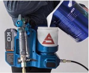 Mini Quickshot havasız boyama makinesi için taşınabilir 21V akülü DIY sınıf akülü havasız püskürtme tabancası - Product Image 4