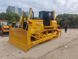 Diskon besar Caterpillar tangan kedua Jepang kucing D7 D7G bulldoser, asli digunakan kucing D7G D7H D7R