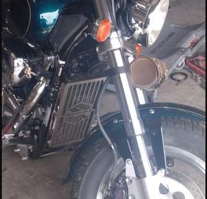 Nuovo coperchio del radiatore protezione griglia griglia avvolge protezione del raffreddamento compatibile con Suzuki <span class=keywords><strong>Marauder</strong></span> VZ800 VZ <span class=keywords><strong>800</strong></span> 1997-2003 (VZ800B) - Product Image 3