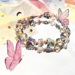 Bracelet en pierre naturelle avec perles de verre colorées – Fournisseur expérimenté, option d'expédition assurée - Product Image 3