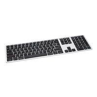 Clavier Bluetooth Azerty arabe multi-appareils avec pavé numérique pour Samsung Galaxy Tab PC Pad Android TV