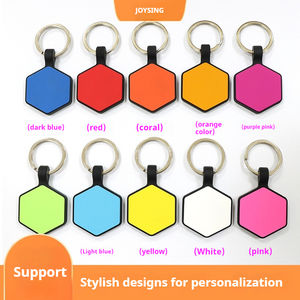 Etiqueta de Identificación para Mascotas Antipérdida Multicolor, Etiqueta Hexagonal Universal para Perros con Nuevo Adorno Opcional - Product Image 2