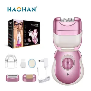 Haohan Wholesale OEM Electric Epilator Hair Removal Body Hair Facial Hair Lady Epilator Famous Brands Supplier