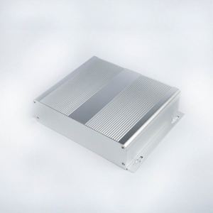 EBM FUYING CNC Machined Aluminum 6063 Alloy Control Box IP54 Protection Anodized Black/Silver Finish Model M208-48 Guangdong - Product Image 4