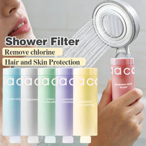 Douchefilter VC SkinCare Parfumgeurende Ontkalkingsfilter Universeel Badfiltratiesysteem Haar- & Huidverzorging Waterzuiveraar - Product Image 1