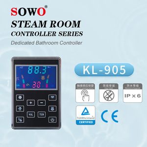 Hiện đại Acrylic Máy phát điện hơi nước cho phòng tắm hơi bệnh viện sử dụng với Khô & Ướt hơi nước & điều khiển máy tính bảng điều khiển nhiệt độ điều khiển - Product Image 2