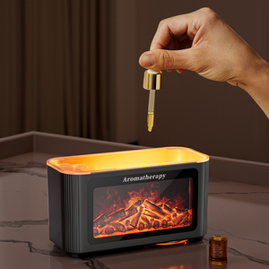 Nuovo <span class=keywords><strong>Diffusore</strong></span> di Oli Essenziali Portatile 2026 con Luce Notturna LED a 7 Colori, <span class=keywords><strong>Diffusore</strong></span> di Aromi USB a Ultrasuoni con Effetto Fiamma - Product Image 4