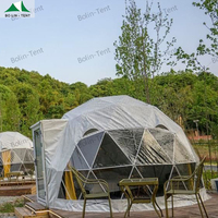 Vente flash : Tente dôme de camping en acier, structure en acier