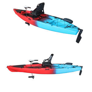 Kayak à double pédale Vicking de 12 pieds, best-seller, canoë de pêche à moteur électrique, siège sur le dessus, fabriqué en plastique HDPE - Product Image 2