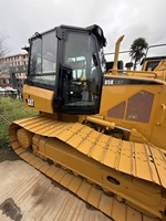 Bulldozer CAT D5K Usado, Pocas Horas de Uso, Original Caterpillar D5K LGP, Certificado CE EPA, Maquinaria de Construcción de Segunda Mano