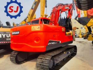 Excavadora DOOSAN DX140LC 9C usada para maquinaria de construcción, en un 95% de estado nuevo. - Product Image 6