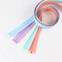 Offre Spéciale Fermeture à glissière ouverte en nylon autobloquante écologique Couleur du fabricant n ° 3 Fermeture à glissière en nylon de haute qualité