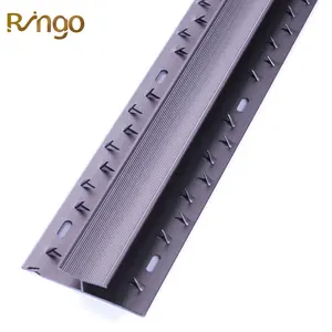 2022 Ringo Factory Price Flexible Carpet Decoration Protection Profiles H Shape Carpet Flooring Transition Strips With Gripper