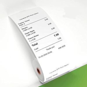 57mm*30mm Size Thermal Receipt <b>Paper</b> <b>Roll</b> Suitable for Portable Bluetooth Thermal Printer Pos - Product Image 3