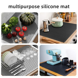 Couvercle supérieur de cuisinière électrique en Silicone résistant à la chaleur tapis de protection de table de cuisson à Induction en verre tapis de séchage de vaisselle - Product Image 5