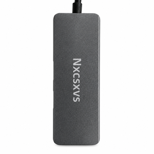 Hub USB-C 3.0 4 ports Nxcsxvs ultra-fin en alliage d'aluminium compatible avec les ordinateurs portables <span class=keywords><strong>MacBoo</strong></span> Pro 2022/2021/2020/2019 et les téléphones Phone 15, tout neuf - Product Image 5