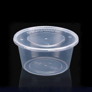Clear PP Plastic Round <b>Takeaway</b> Boxes Microwave Disposable Food Packaging <b>Containers</b> with Lids - Product Image 5