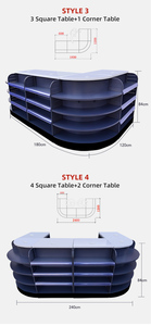 Mesa de cajero para tienda de comestibles, venta al por mayor, con pantalla - Product Image 4