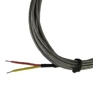 Capteur <span class=keywords><strong>de</strong></span> température à thermocouple <span class=keywords><strong>de</strong></span> type K à jonction exposée, filetage NPT 1/8, raccord à compression réglable, longueur réglable - Product Image 4