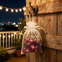 Natürliches Badesalz mit gemischtem getrocknetem Rosenduft, erfrischendes Aroma-Salzbeutelchen, Spa-Badekur, Private Label OEM ODM Körperpflege