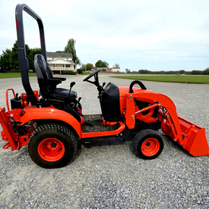 Tractor Compacto de Ruedas BX23S de 70HP con Retroexcavadora, Motor Naranja, ROPS Hidráulico, Usado, 200kg, 0-2000 Horas - Product Image 2