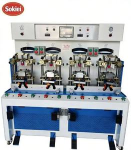 Maquinaria Automática para Fabricación de Calzado 4C4H, Máquina de Moldeo de Punteras 4 Frías y 4 Calientes, Máquina de 4 Cabezas para Fabricación de Calzado - Product Image 2