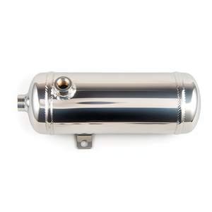 Cilalı Kalınlaştırılmış Paslanmaz Çelik Küçük Gaz Tankı 0.8L Hava Tankı Güçlü Basınç Dayanımı - Product Image 5