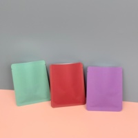 2gm 5gm 10gm Mini bolsa de papel Kraft blanco respetuoso con el medio ambiente grado alimenticio tres sellado rasgón muesca PE forrado té café bolsita