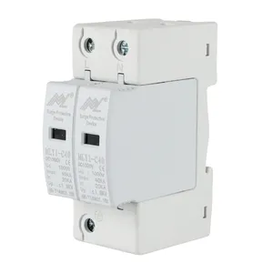 PV CE TUV Solar PV 20KA-40ka 2Pole 2P DC 1000V DPS surge protector protection arrester surge protective device SPD