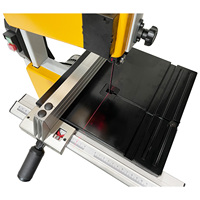 Article # Scie à ruban verticale de table 23116 de 9 pouces avec moteur 550W, guide laser et éclairage de travail pour le travail du bois