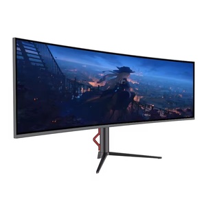 Monitor LED Curvo para Juegos de 49 Pulgadas, 4K 5K, Alta Calidad OEM, Pantalla Ancha, HDR, Frecuencia de Actualización de 144Hz, con Altavoces, para PC de Escritorio - Product Image 1