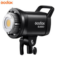 Lampe vidéo LED bicolore Godox SL60IIBi 75W 2800K-6500K, éclairage continu, monture Bowens, studio, YouTube Live, application, métal