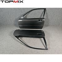 Pour 1991-1995 Honda Civic EG Porte de voiture légère en fibre de carbone de style OEM
