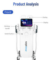Machine EMS Virikon pour usage commercial, surveillance en temps réel, luminosité réglable, paramètres personnalisables, mise à niveau possible